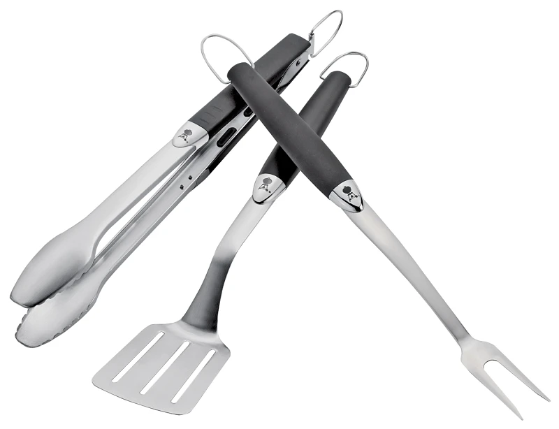 3-Pc. Premium Grilling Tool Set, Stainless Steel