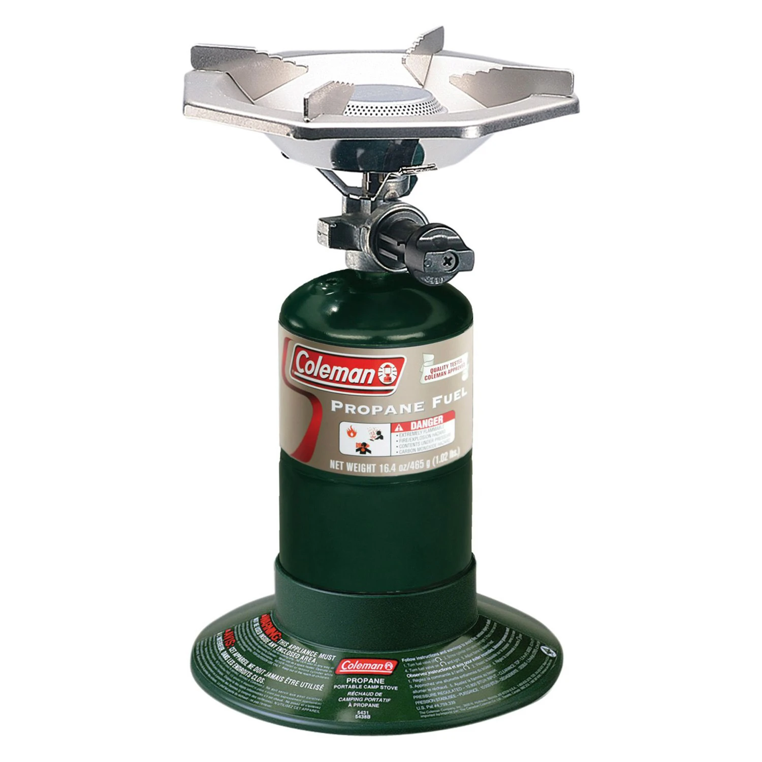 Perfectflow 1-burner Propane Camp Stove - 10,000 Btu, Lightweight, Compact Design