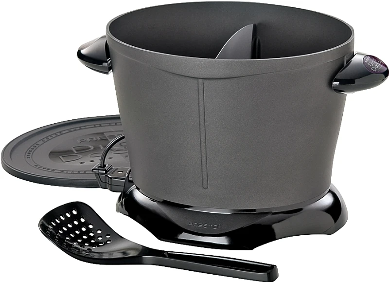 Dualdaddy 2 Qt. Electric Deep Fryer With Divider - Model 05450