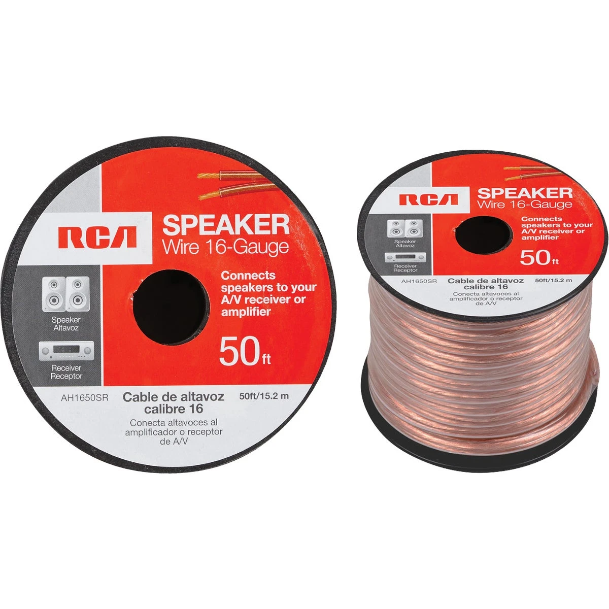 50 Ft. 16/2 Stranded Speaker Wire For Home Theater Systems