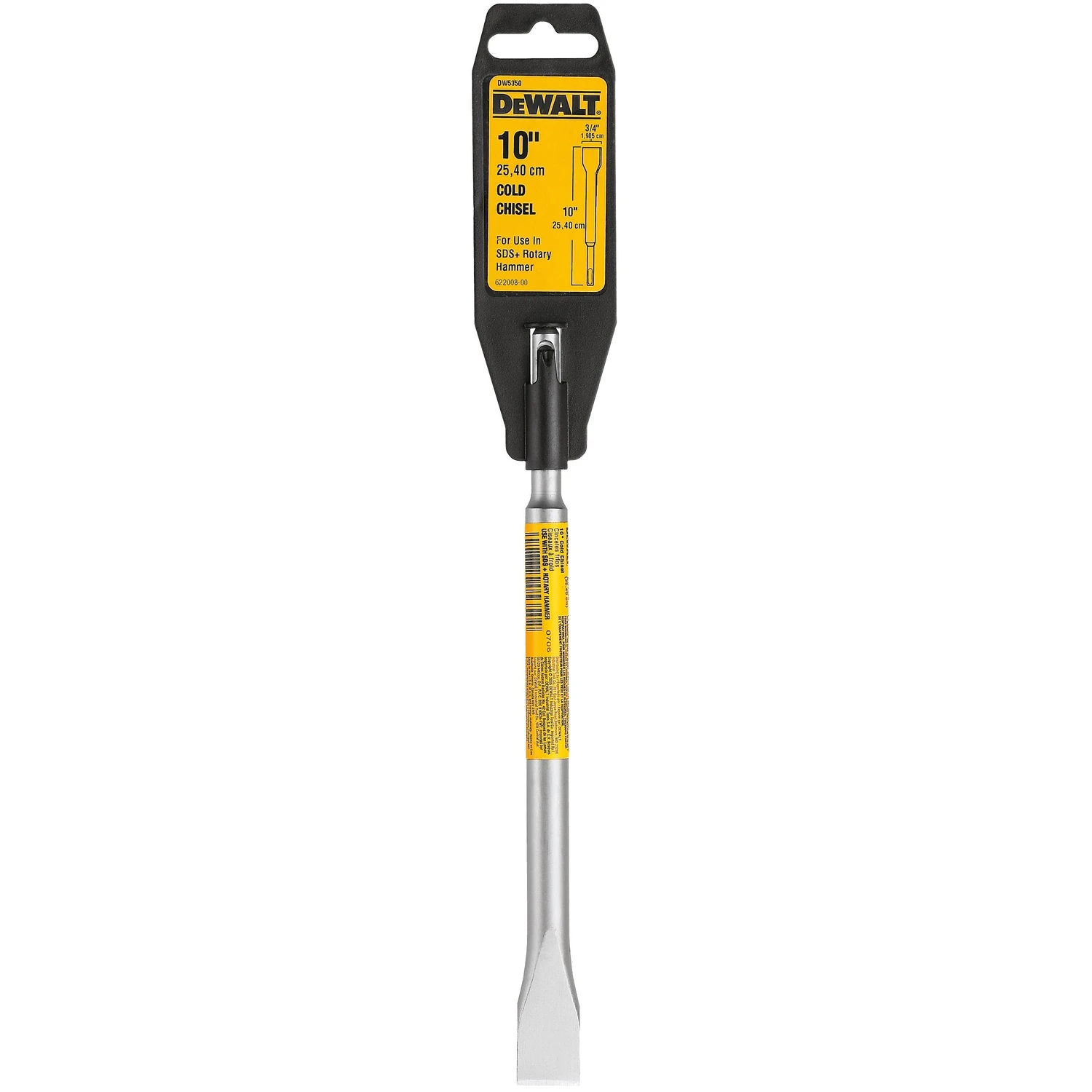 3/4 In. X 10 In. Sds Plus Cold Chisel Bit Dw5350