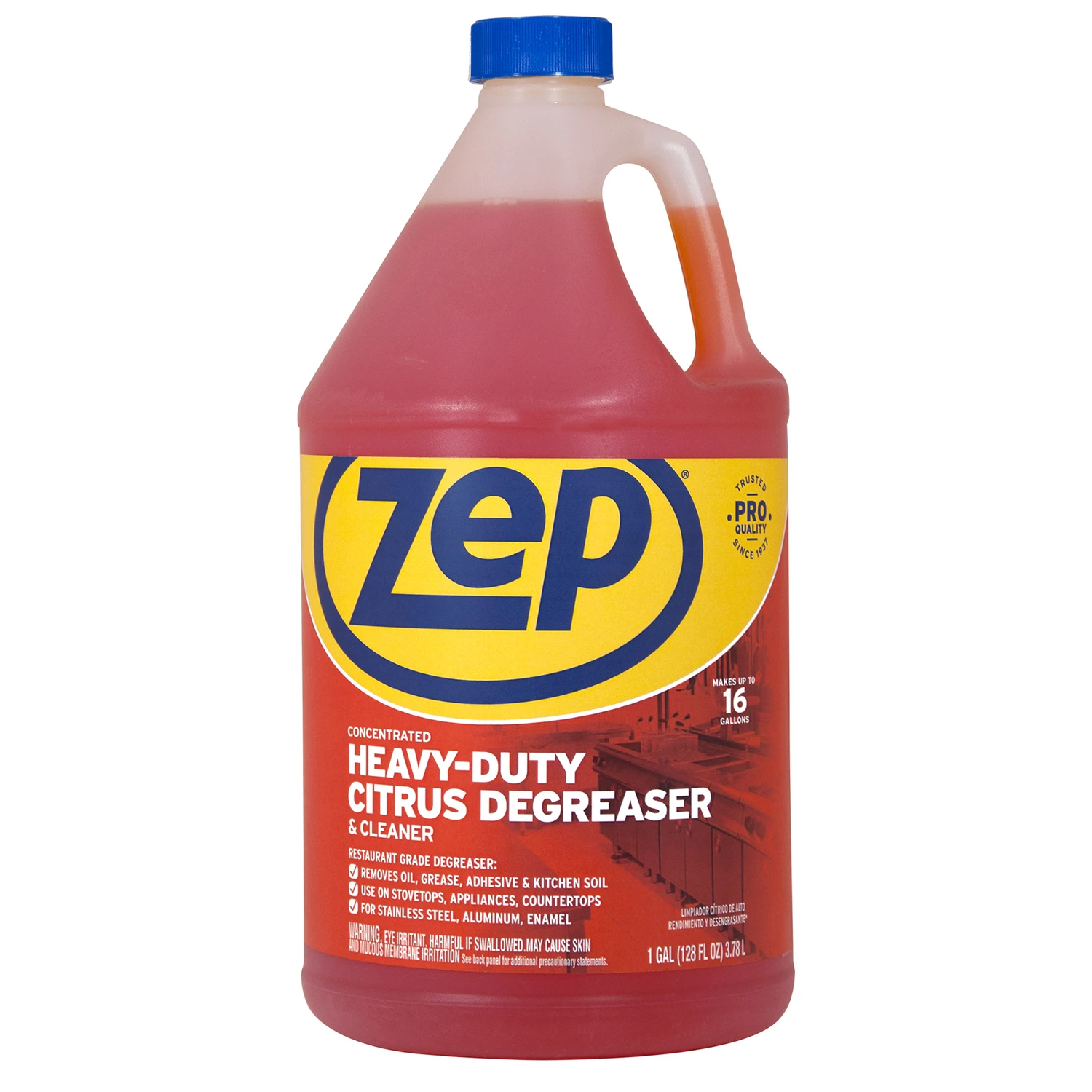 Heavy-duty Citrus Degreaser 1 Gallon Liquid Cleaner Zucit128