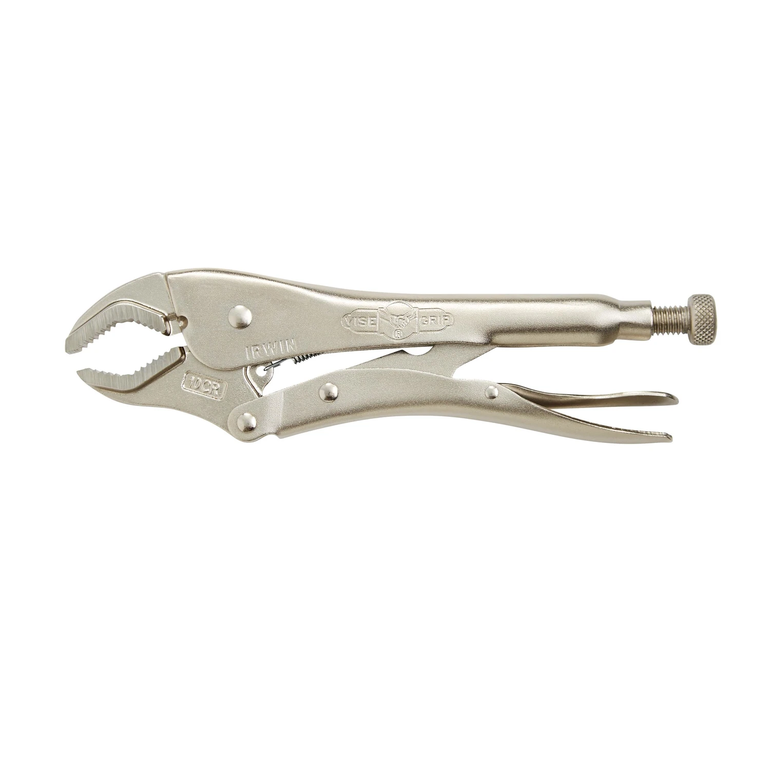 Vise-Grip Curved Jaw Locking Pliers, 10 In.