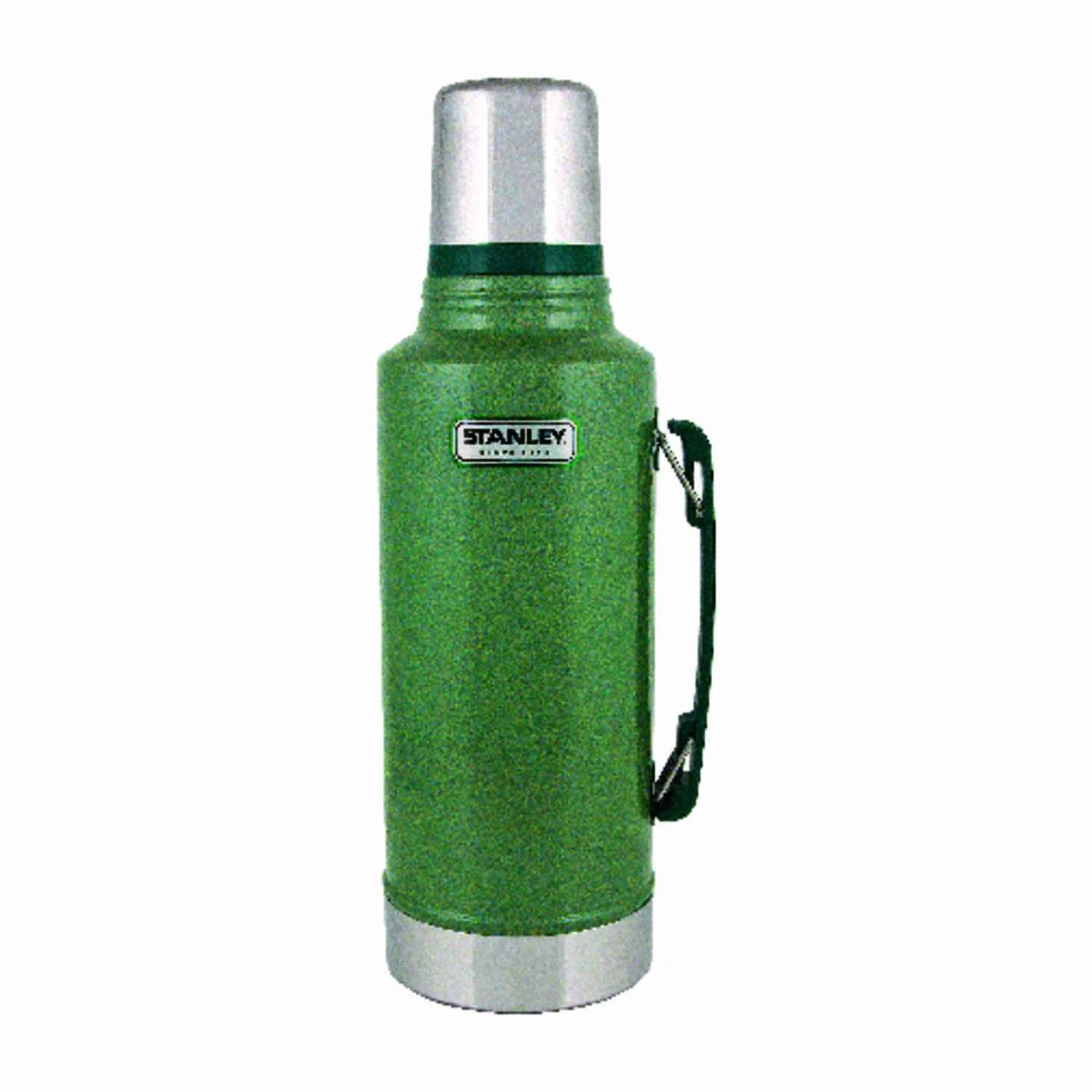 Classic Hammertone Green Stainless Steel Vacuum Bottle 2 Quart 0.5 Gallon