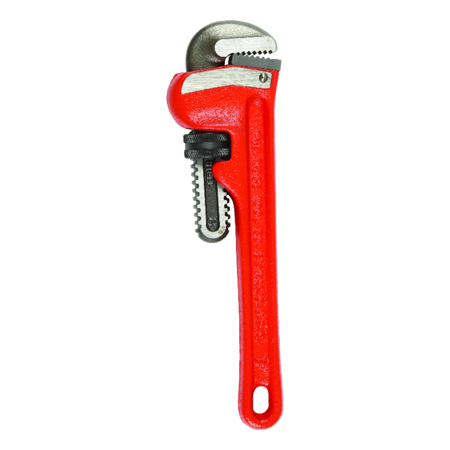 8 In. Cast Iron Heavy-duty Pipe Wrench With 1 In. Jaw Capacity