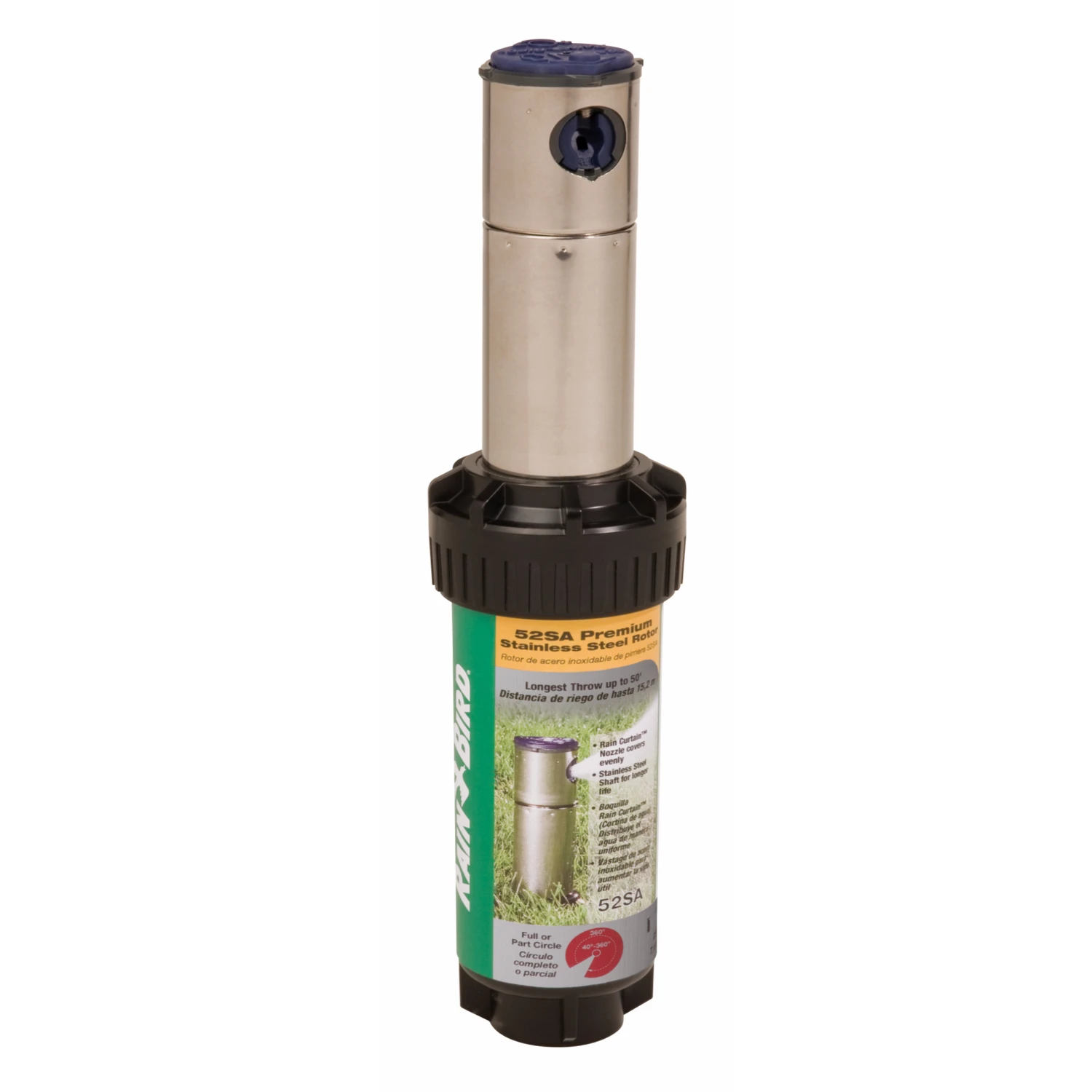52sa 4 In. Stainless Steel Gear Drive Rotor Sprinkler, 25-50 Ft Range