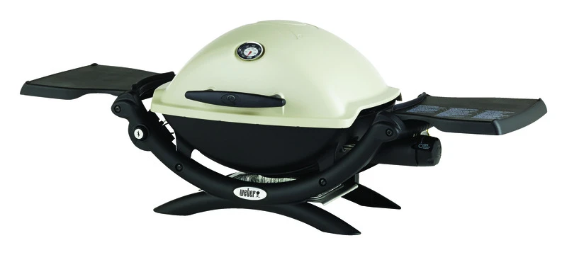 Q1200 1 Burner Liquid Propane Grill Titanium 8500 Btu Portable