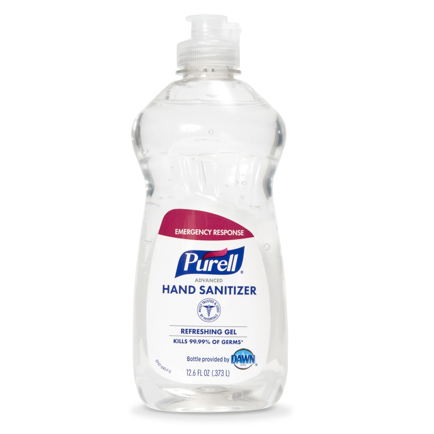 Advanced Unscented Gel Hand Sanitizer 12.6 Oz With Aloe And Vitamin E
