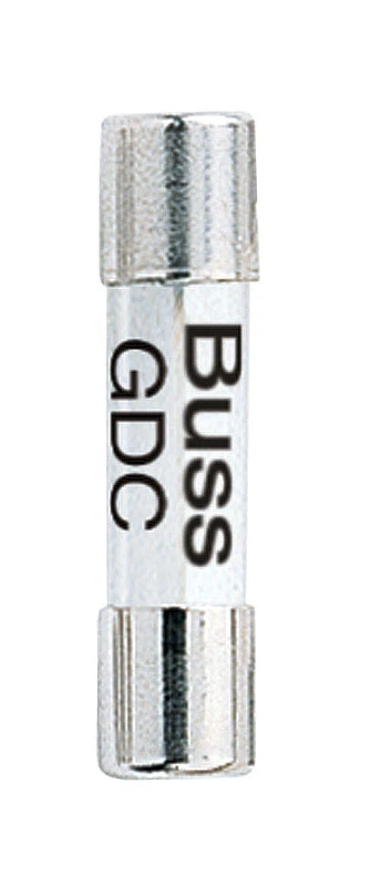 5A, 250V Type GDC Glass Tube Fuse, 2-Pk.