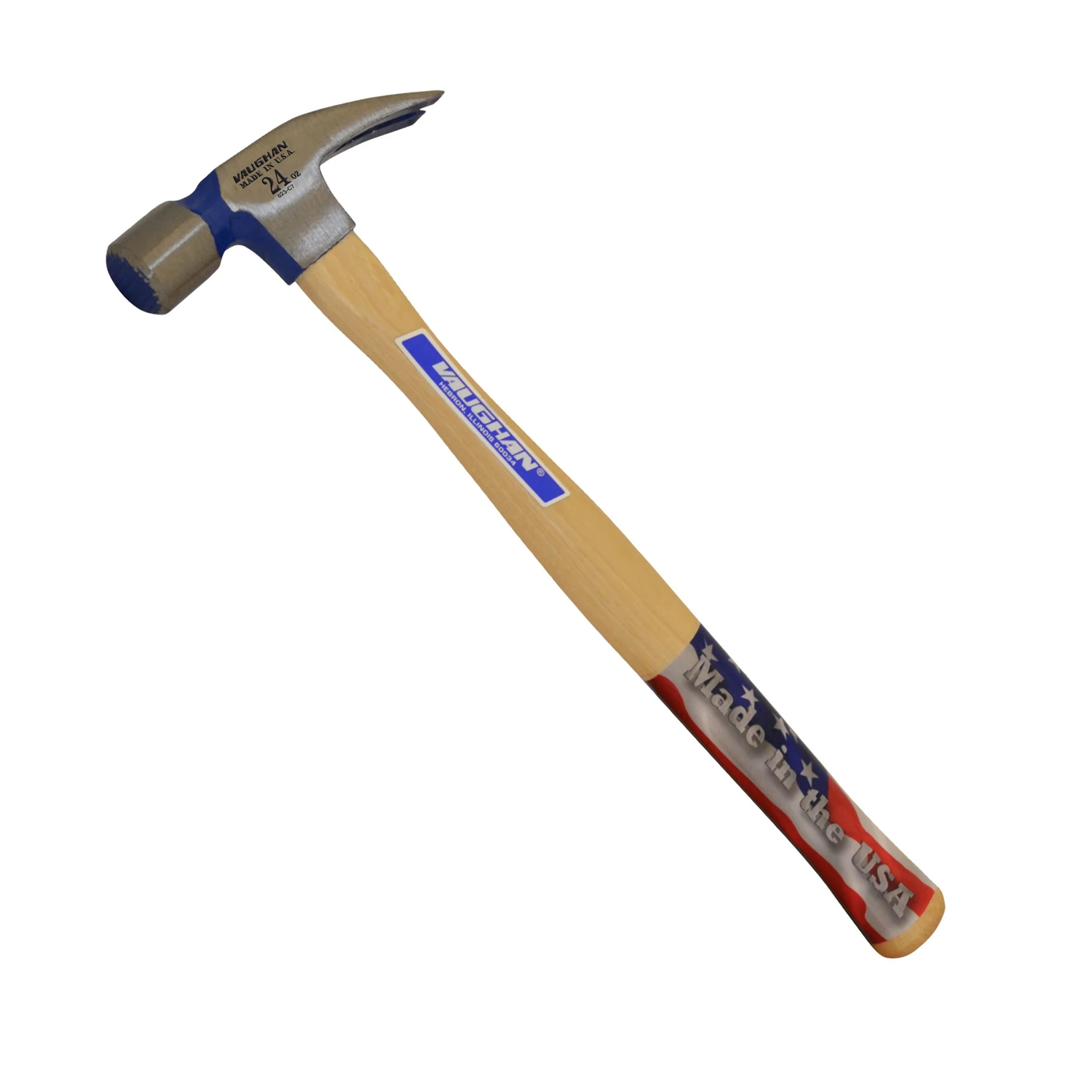 24 Oz. Milled-face Framing Hammer With 17" Hickory Handle - Model 505m