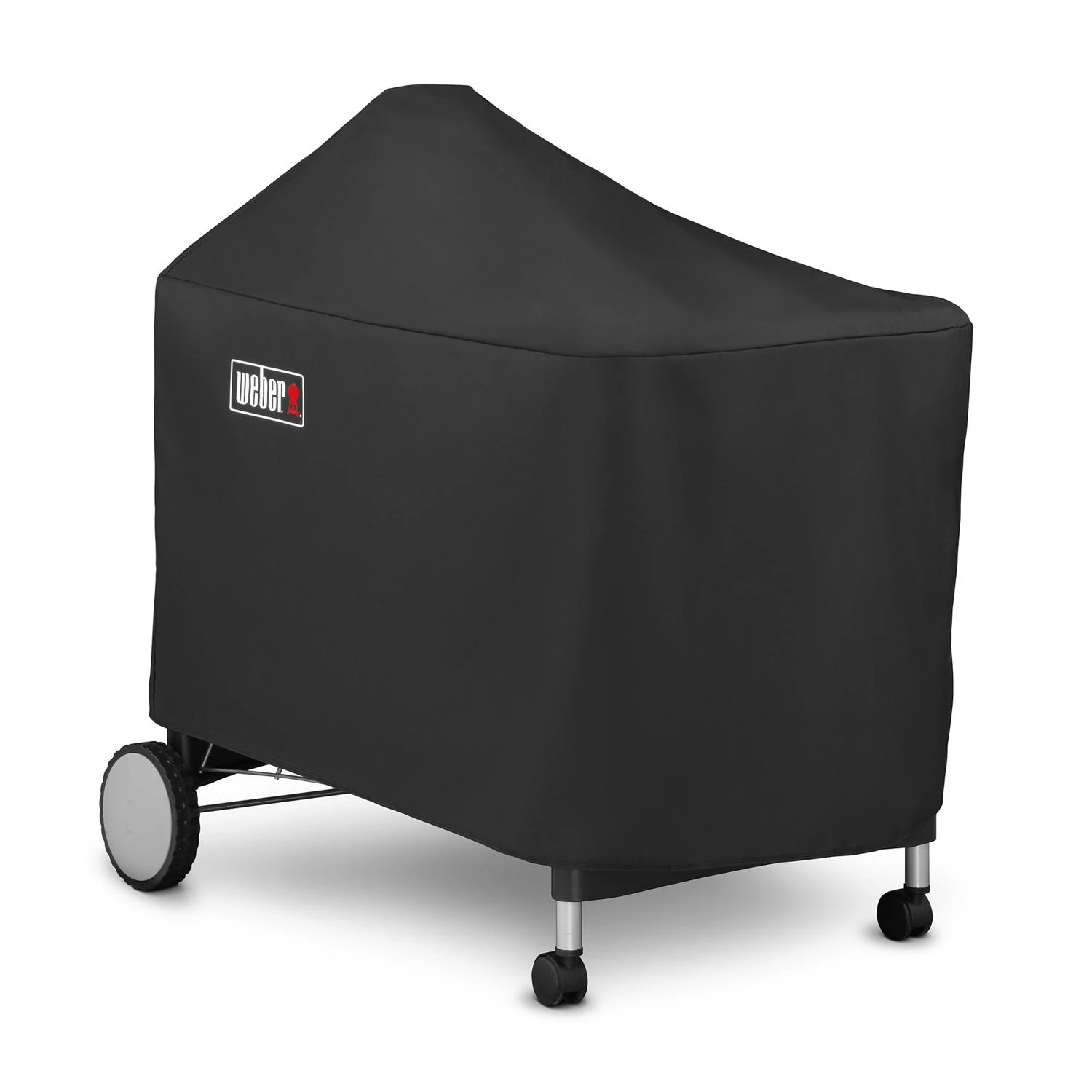 Performer Premium Deluxe 22 In. Black Grill Cover With Storage Pouch