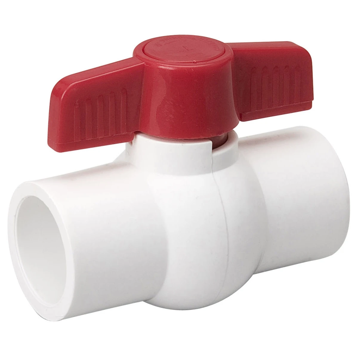 1 In. S X 1 In. S Pvc Quarter Turn Ball Valve - 150 Psi