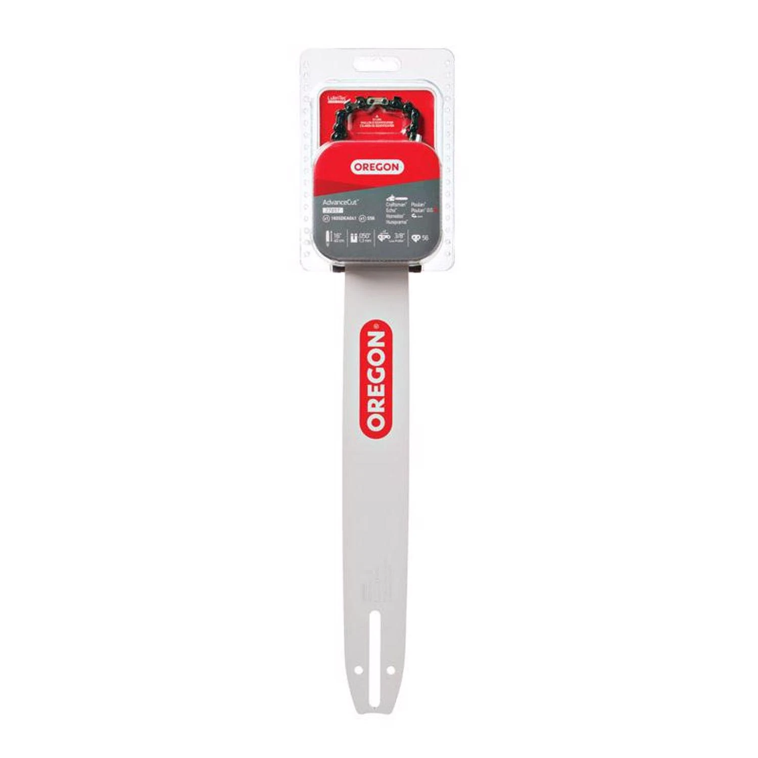 16 In. Bar & Chain Combo With 56 Drive Links And Low-kickback Design
