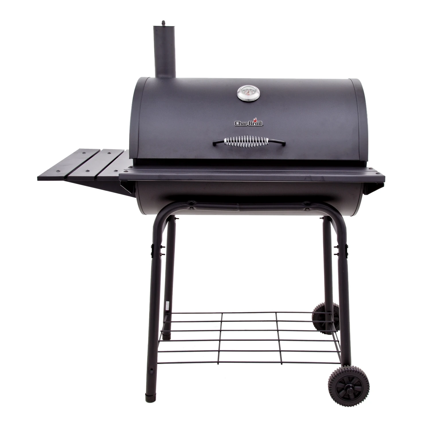 840 Charcoal Barrel Grill, 28 In. X 20 In., Black