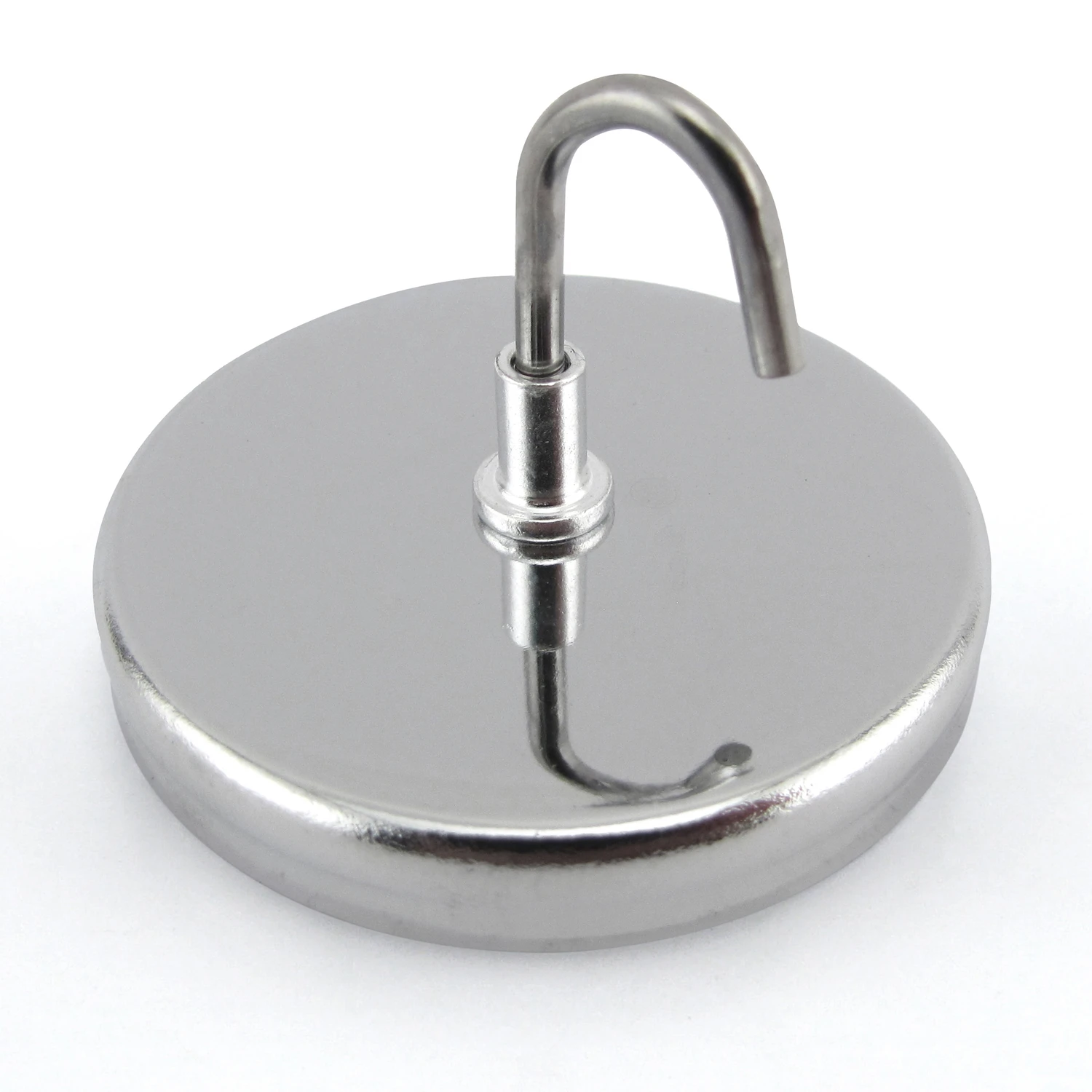 Handi-hook 20 Lb. Magnetic Hook, 2 In. Diameter, Chrome Plated
