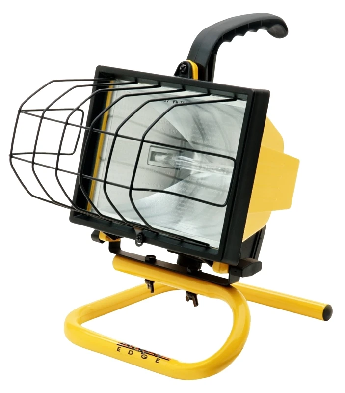 8000 Lumen Halogen Portable Work Light With S-tube Stand
