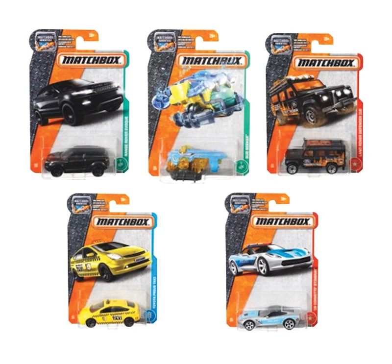 Matchbox Diecast Car Metal Multi-Colored 1 pk