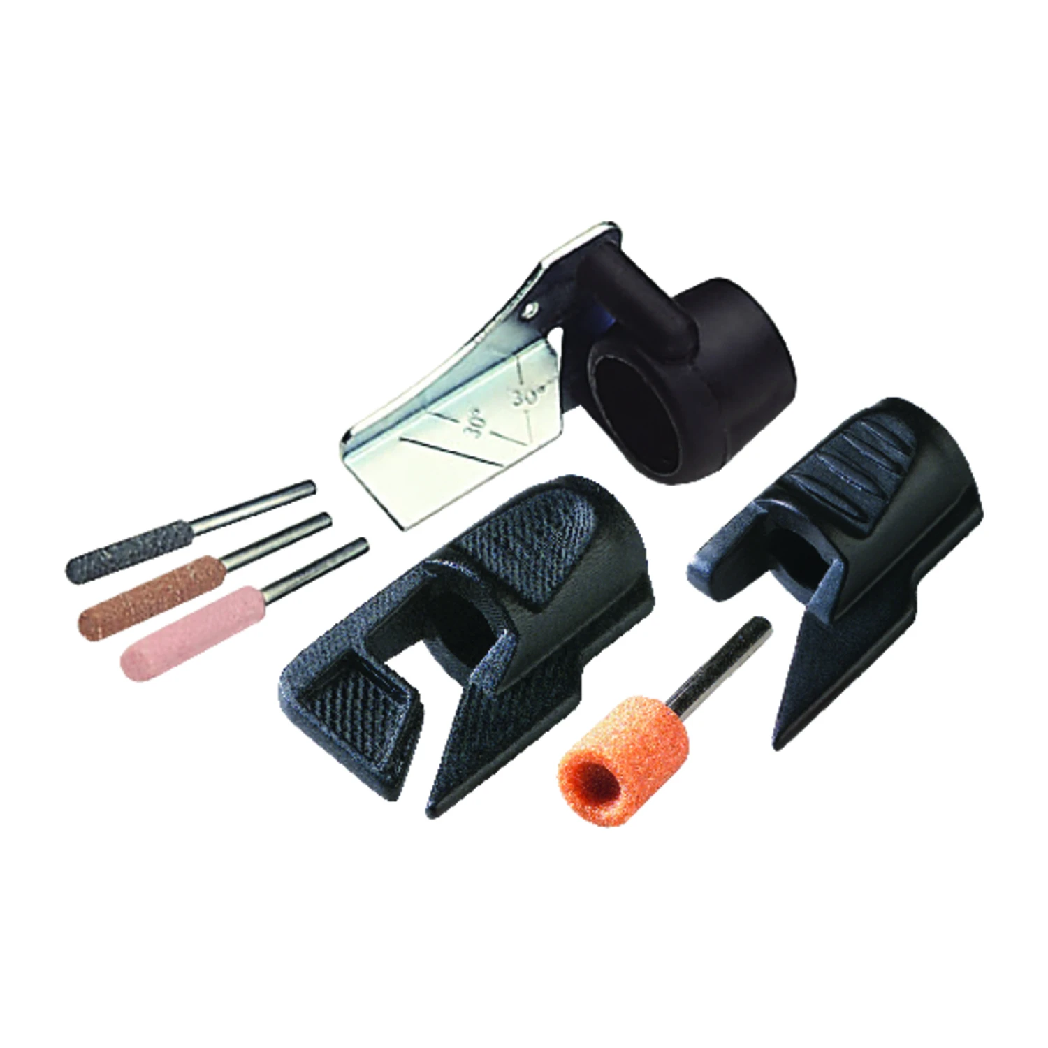 A679-02 Sharpening Attachment Kit For Chain Saw, Lawn Mower & Garden Tools