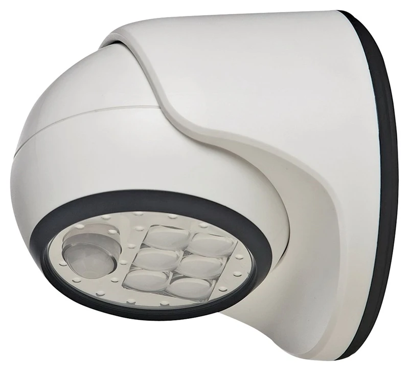 Wireless Motion-Activated White LED Porch Light