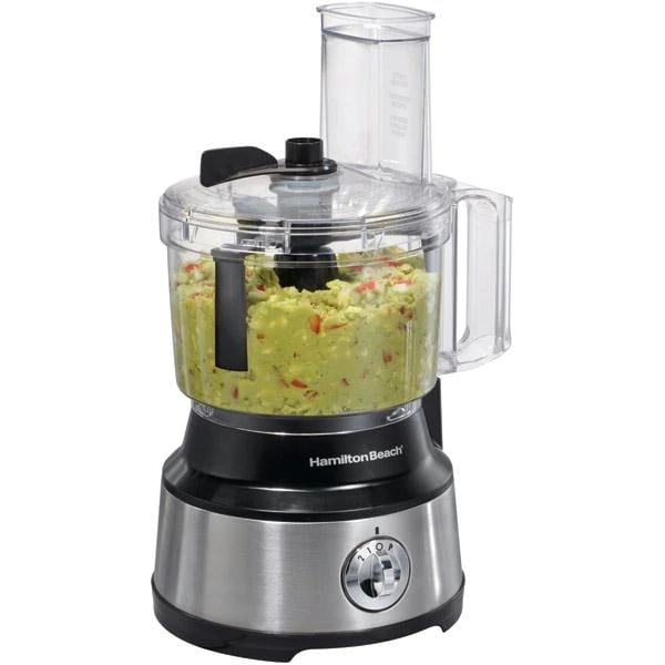 70730c Food Processor With Bowl Scraper, 10 Cups, 450 Watts, Stainless Steel