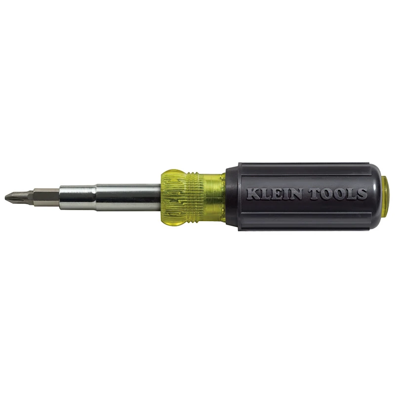 11-in-1 Screwdriver/nut Driver 7.25 In. With Cushion Grip Handle