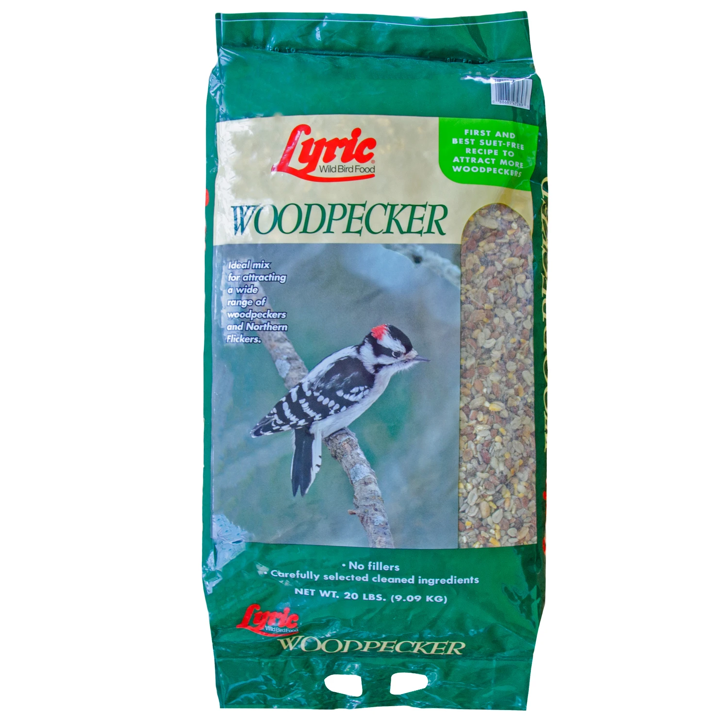 20 Lb. Woodpecker No Waste Wild Bird Food Mix With Nuts And Fruits