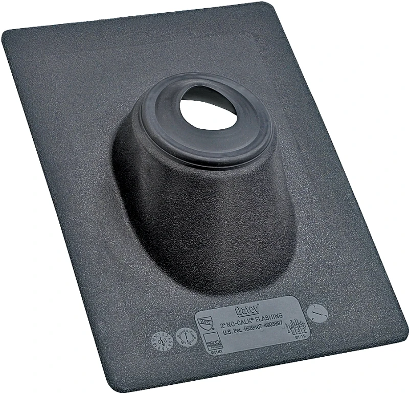 No-calk 1-1/4 In. To 1-1/2 In. Thermoplastic Roof Pipe Flashing - Model 11898