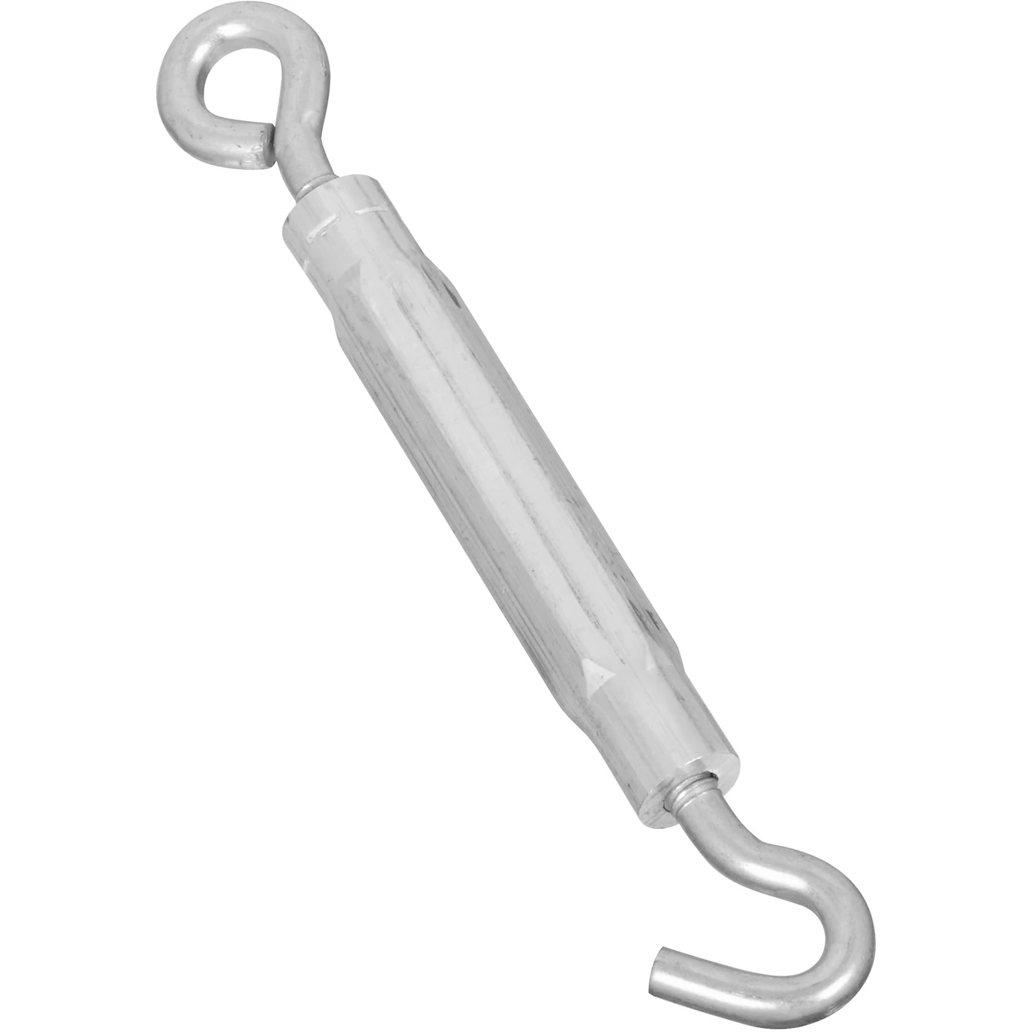 Hook and Eye Turnbuckle Zinc Plated 3/16 Inch by 5 and 1/2 Inch