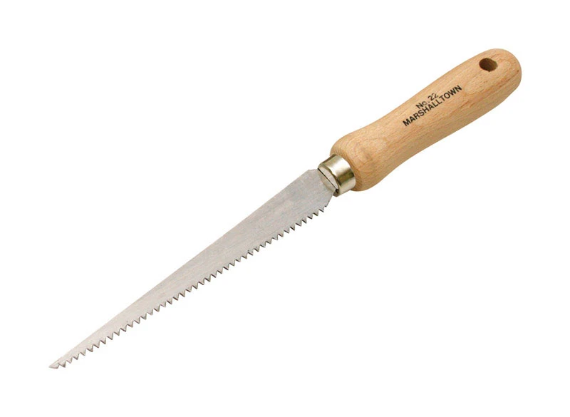 6 In. Drywall Utility Saw, 8 Tpi, Hardwood Handle, Model 16322