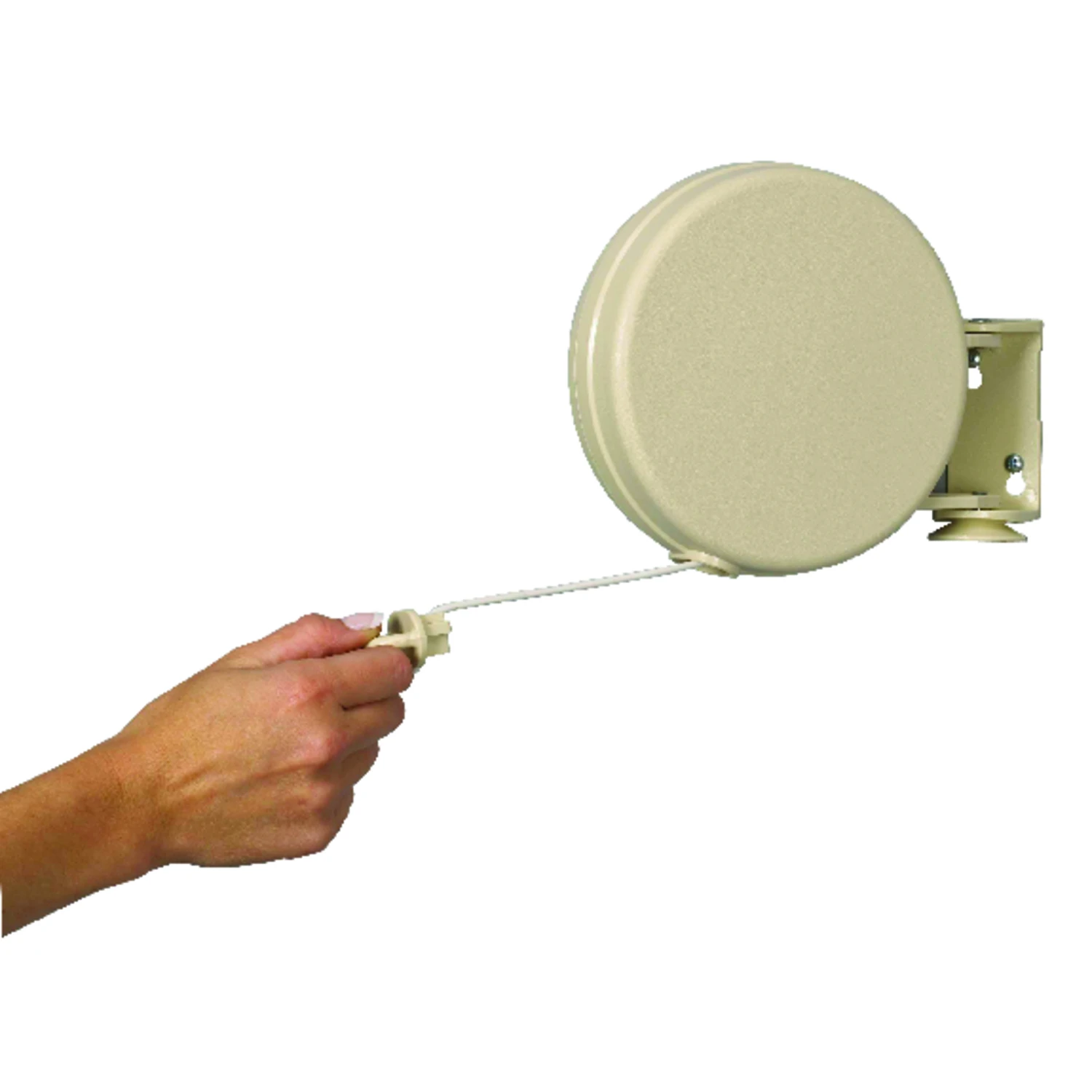 Sunline 40 Ft. Plastic Retractable Clothesline, 75-100 Lb Capacity
