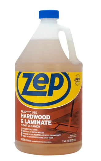 1 Gallon Hardwood & Laminate Floor Cleaner - Unscented, Liquid, Model Zuhlf128