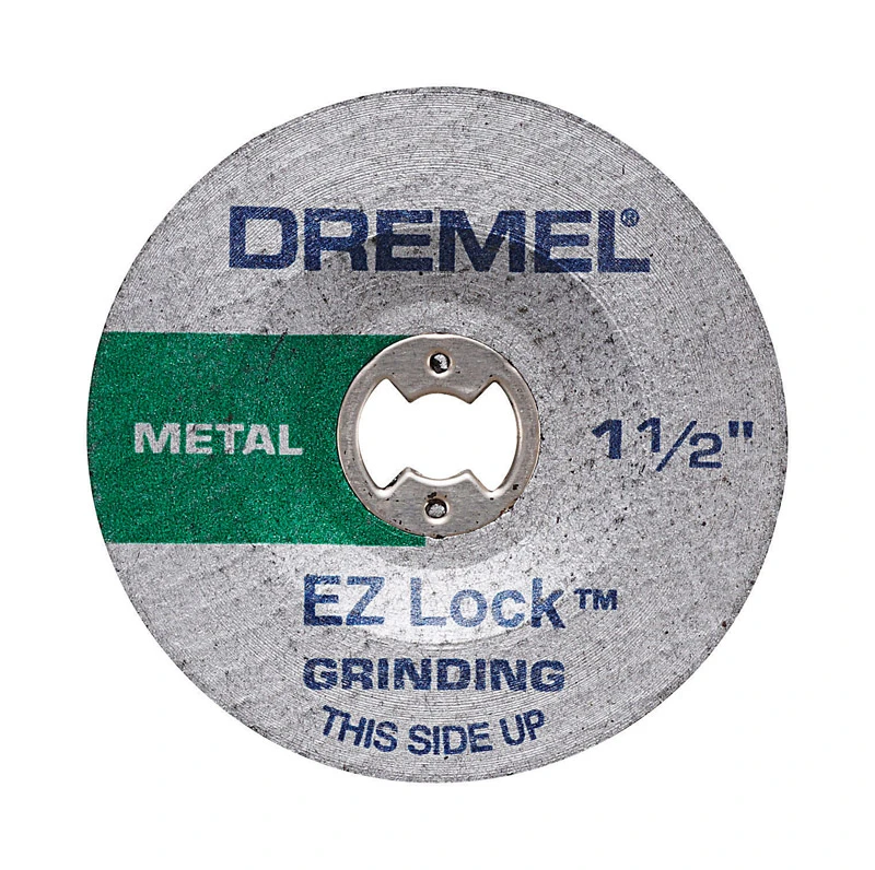 Ez Lock Aluminum Oxide Grinding Wheel 1-1/2 In. Diameter, Model Ez541gr
