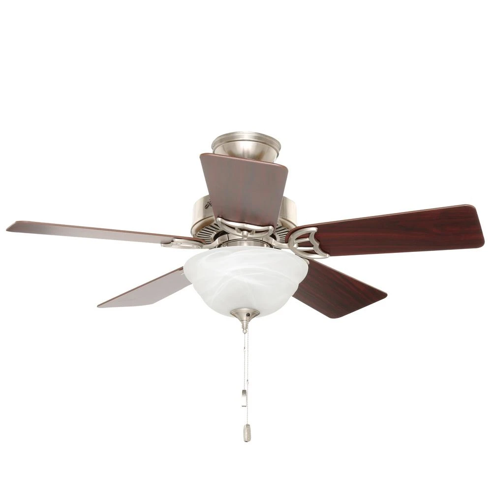 Kensington 42 In. Brushed Nickel Indoor Ceiling Fan With Light Kit Model 51015