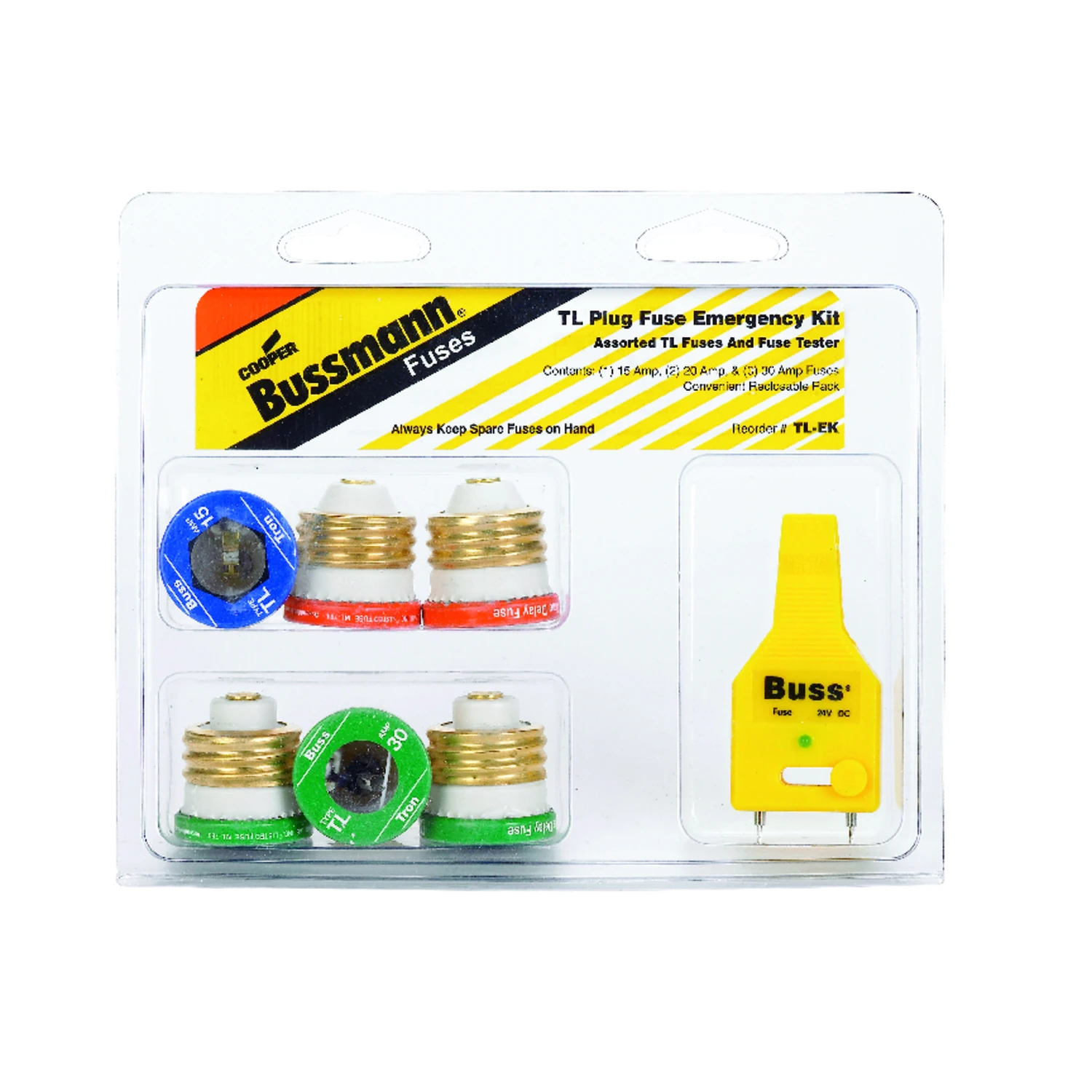 EMERGENCY FUSE KIT 15A-30A