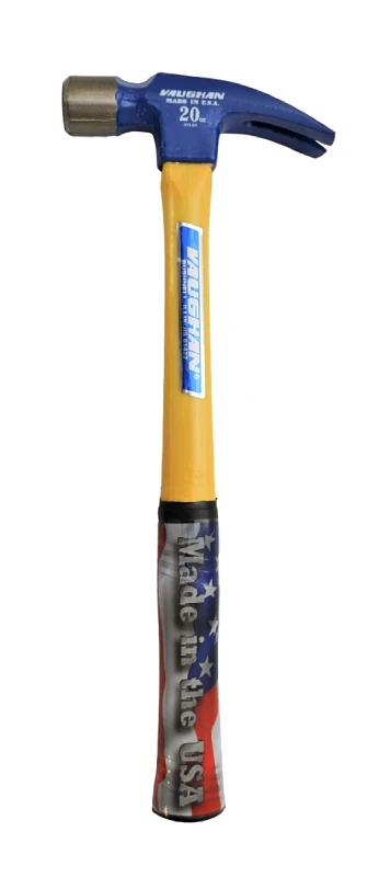 999 20 Oz. Milled-face Rip Claw Hammer With 16 In. Fiberglass Handle