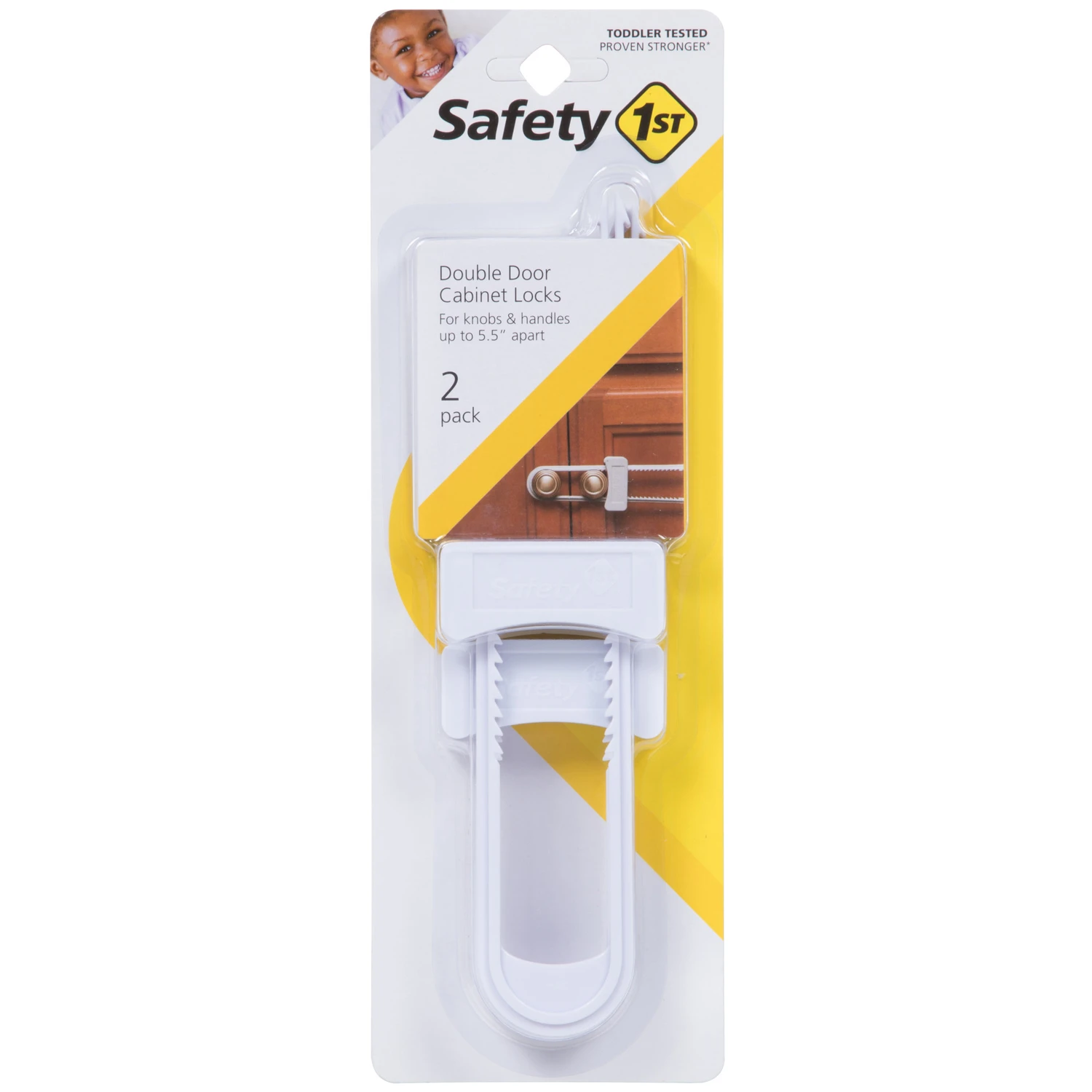 Cabinet Slide Lock, 2-Pk.