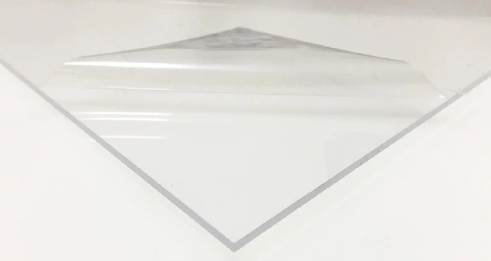Optix 24" X 48" X 0.220" Clear Acrylic Sheet - Impact Resistant