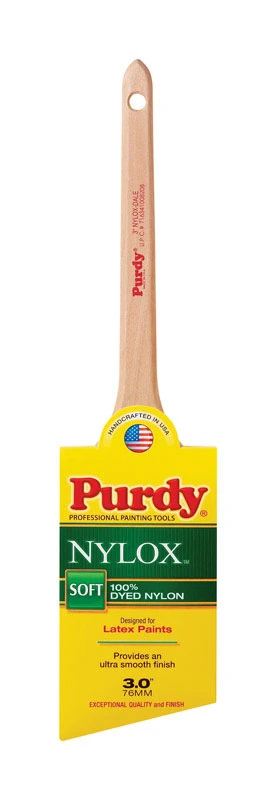 Nylox Dale Angular Sash and Trim Paint Brush, 3 Inch