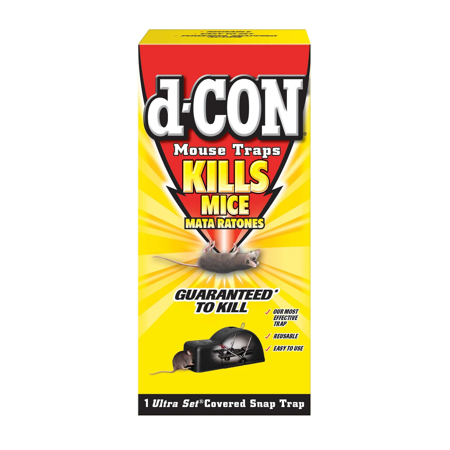 No-View No-Touch Mouse Traps, 2-Pk.