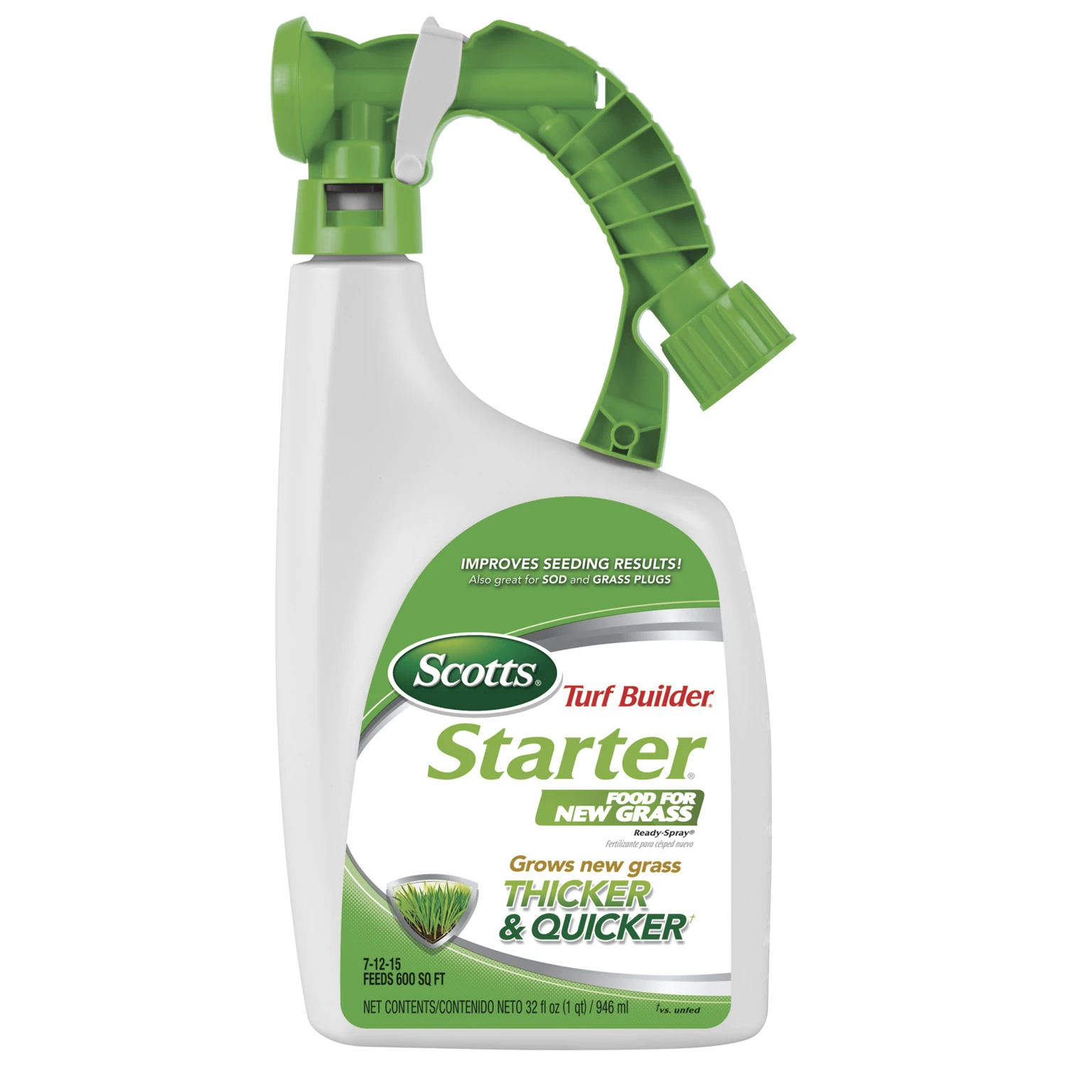 Turf Builder 32 Oz. Liquid Starter Food For New Grass, 600 Sq. Ft.