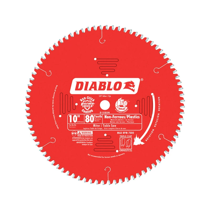 SAW BLADE 80T 10"DIA