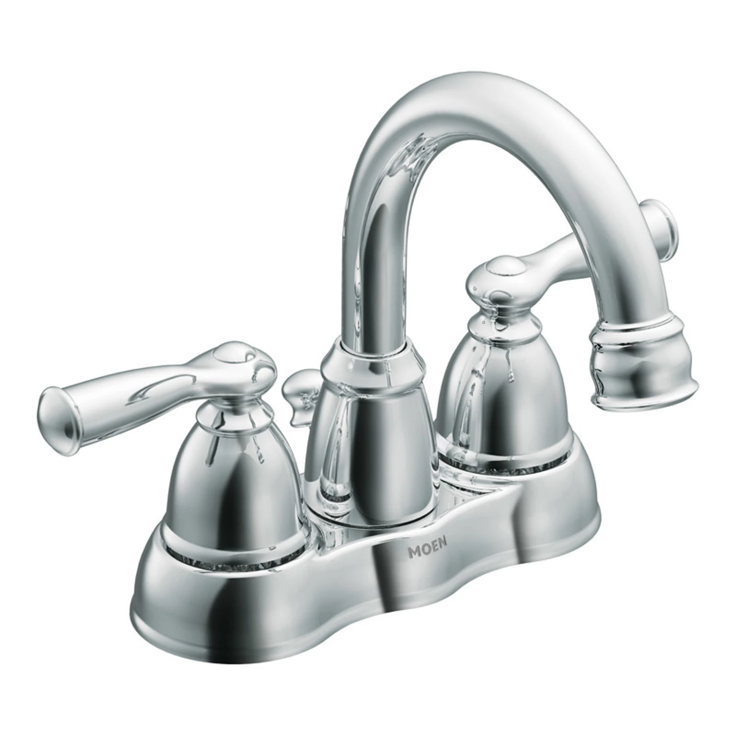 Banbury 2-handle Lever Centerset Bathroom Faucet With Pop-up, Chrome Finish