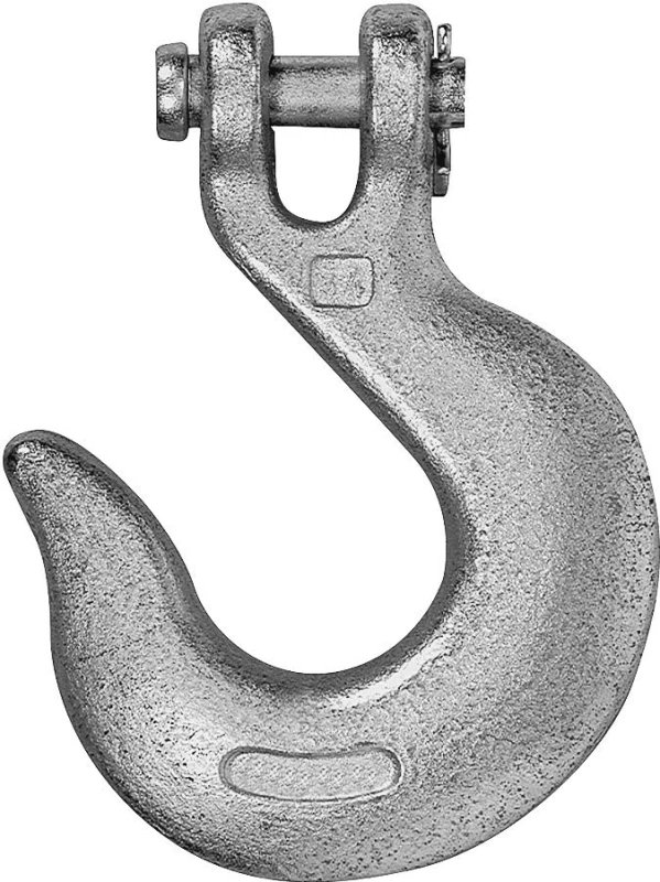 5/16 In. Grade 43 Zinc-plated Clevis Slip Hook - 3900 Lb Load Capacity