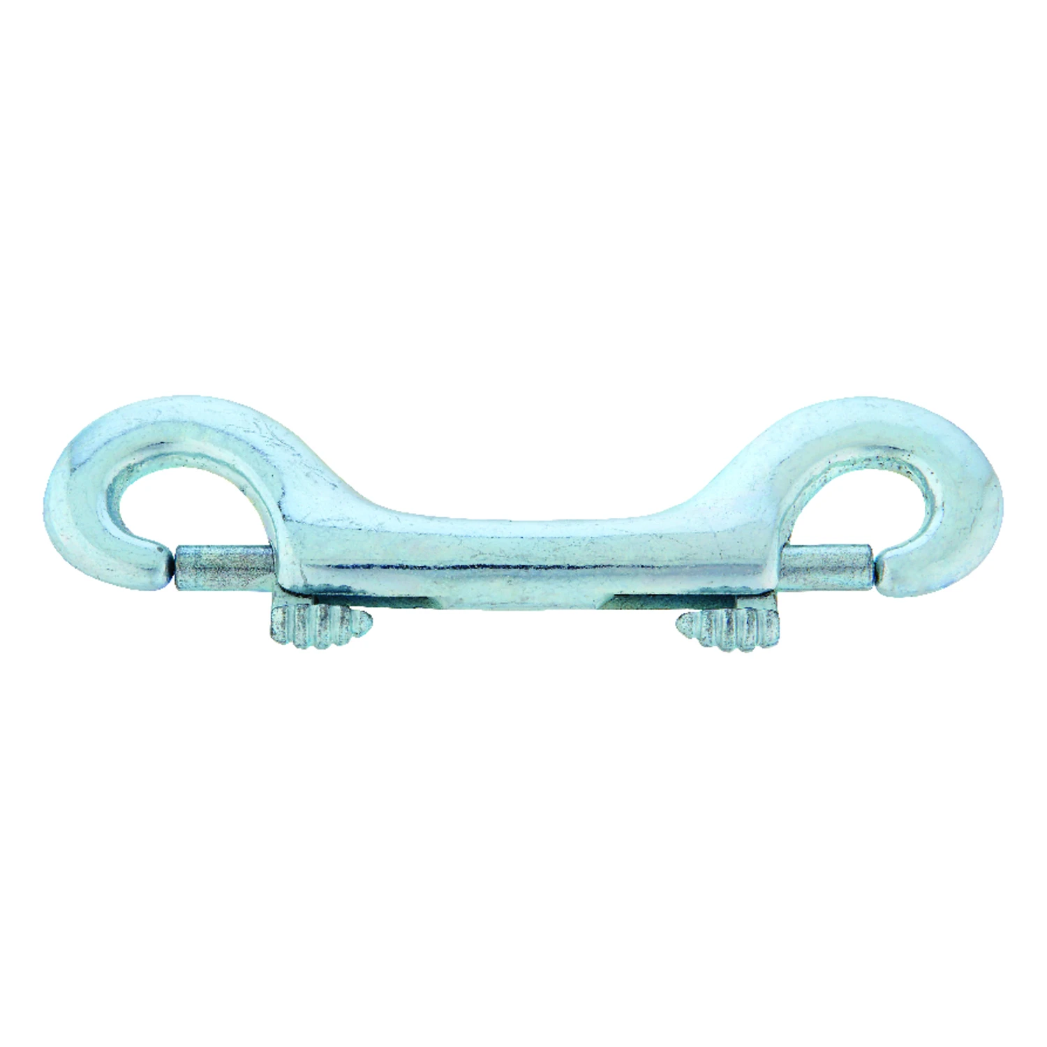 4-1/8 In. Double-ended Bolt Snap, Zinc-plated Iron, 70 Lb Load Capacity
