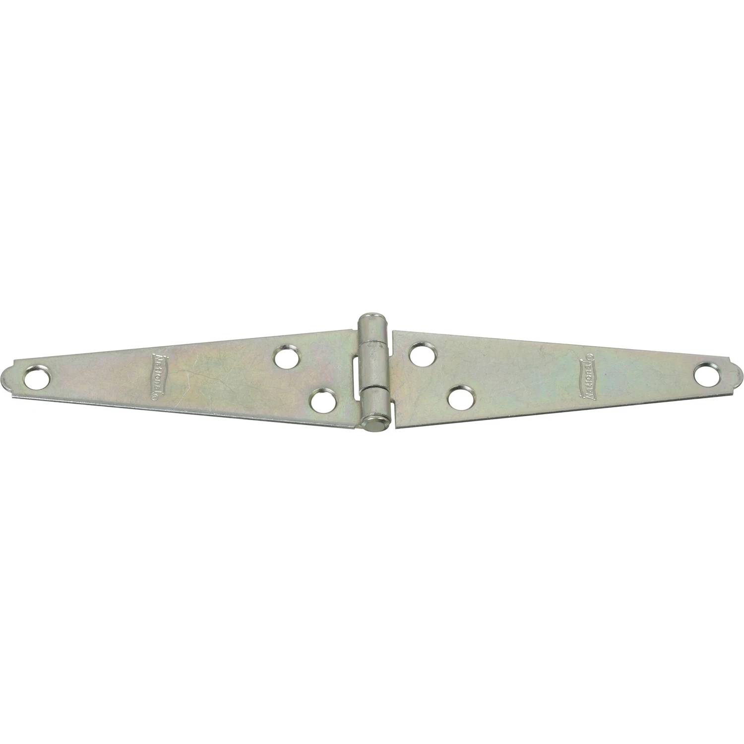 Light Duty Strap/Gate Hinges, Zinc, 4 In., 2-Pk.