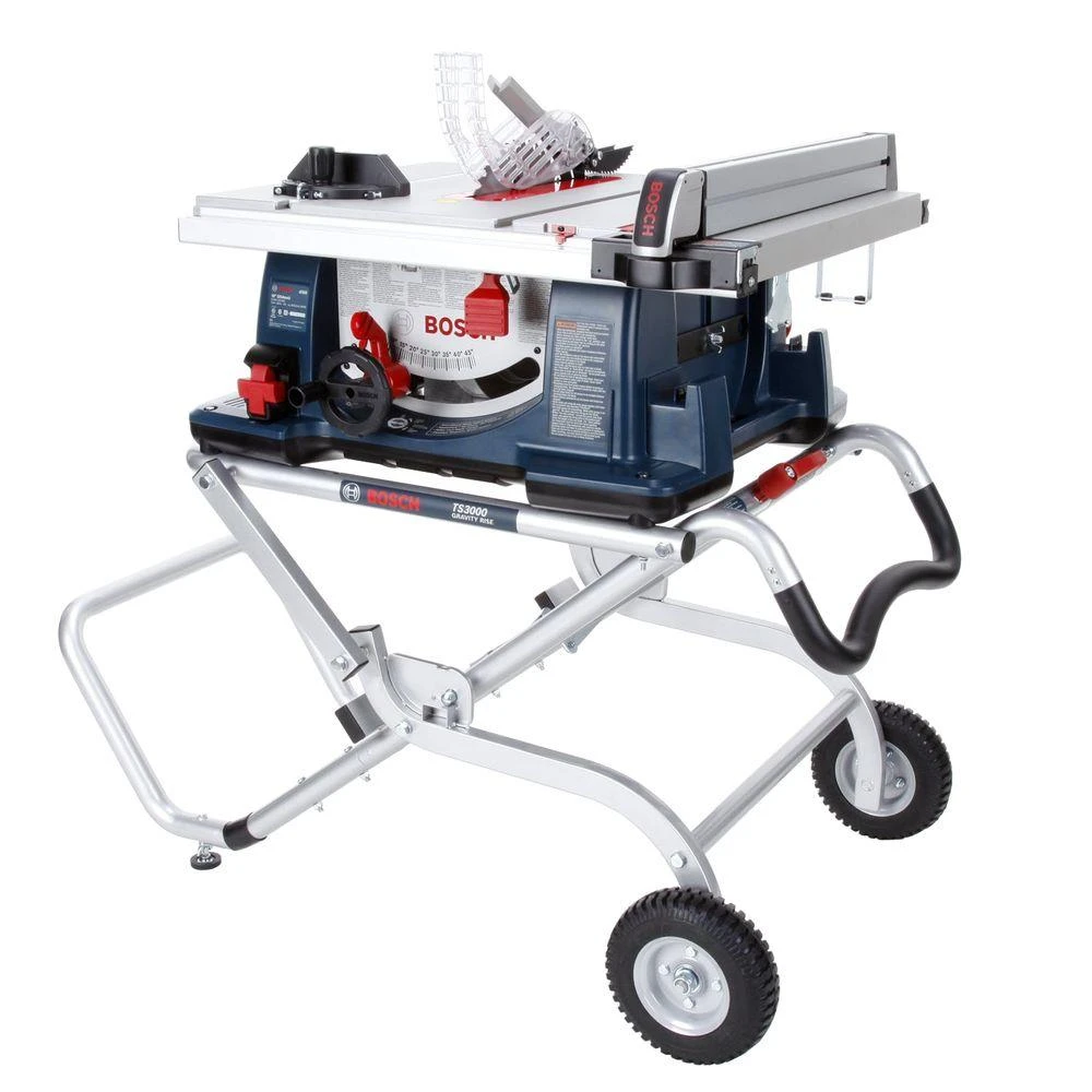 10-inch 15-amp Worksite Table Saw With Gravity-rise Wheeled Stand Model 4100-09