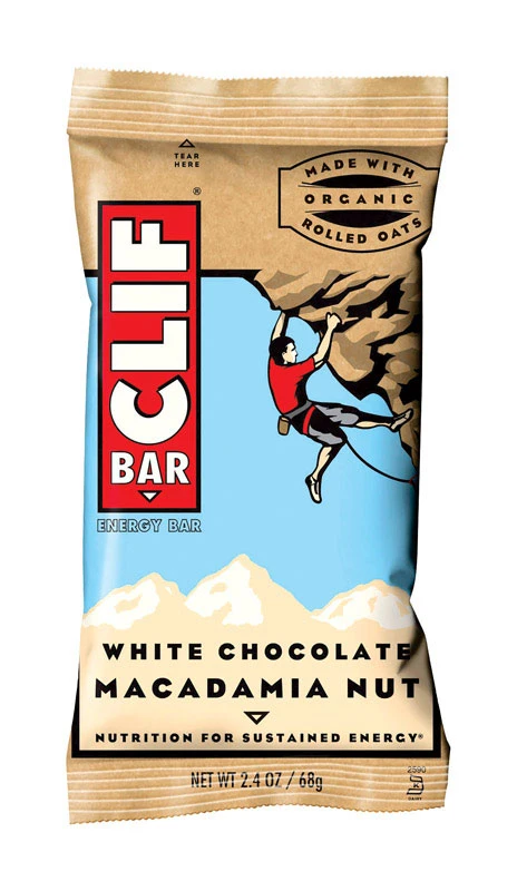 White Chocolate Macadamia Nut Energy Bar 2.4 Oz - Organic Performance Nutrition