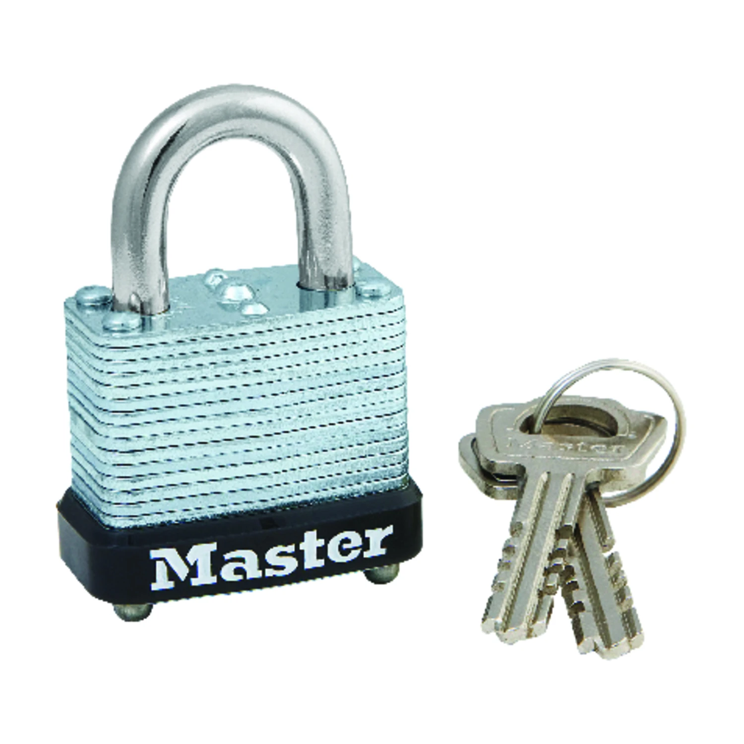 Master Lock 1-1/8 In. W. Locking Lever Warded Keyed Different Padlock