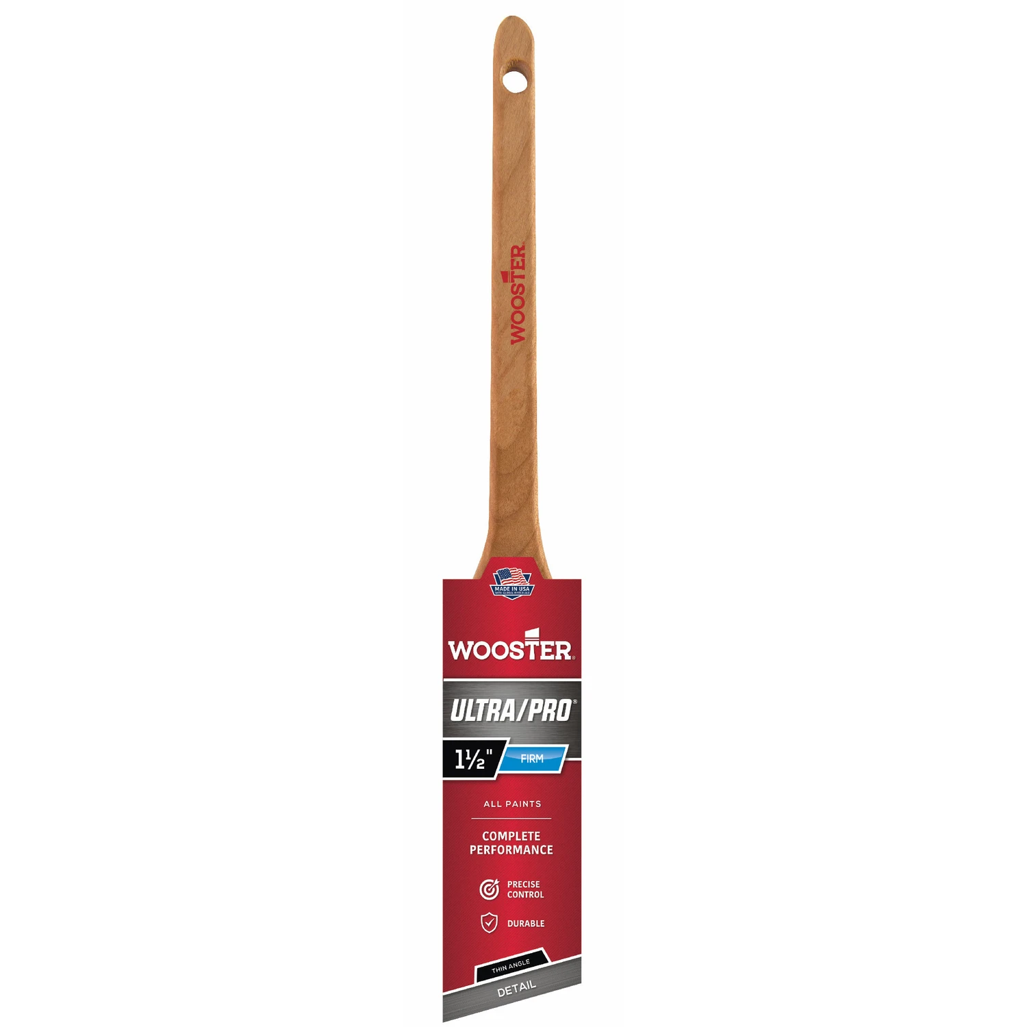 Firm 1-1/2 In. Willow Thin Angle Sash Paint Brush