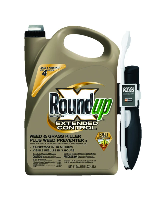 Extended Control 1.1 Gallon Ready-to-use Weed & Grass Killer With Comfort Wand